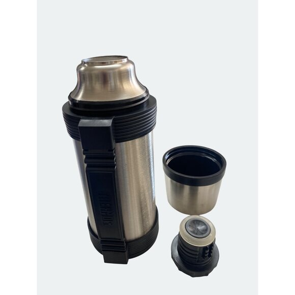 Marlboro Country Store Stainless Steel Vacuum Bottle 1.1 Quart With Insulated Ca - Picture 5 of 7